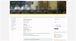 Desktop Screenshot of gyalikatolikusegyhaz.hu